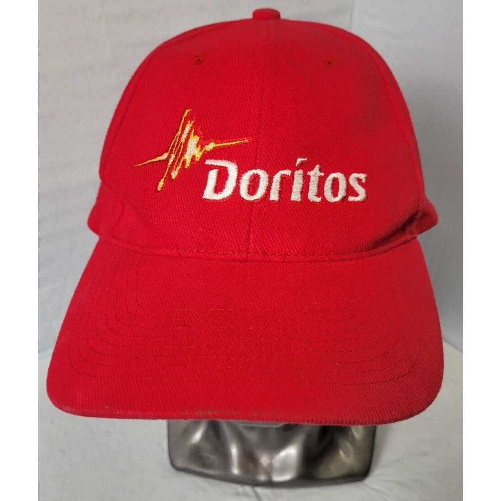 Rare - Doritos Corporate Issued Hat Red Embroidered Doritos Strapback Cap